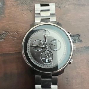 Movado Bold Gray/Black MB 01 1 34 6344